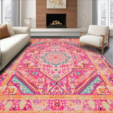 Contemporary Distressed Color Splash(Pink)