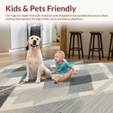 Artistic Tiled Geometric Arrangement(Gray)