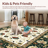 Botanical Print Nature Canvas(Green)