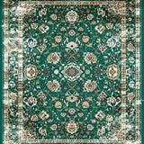 Chic Earth Toned Distressed Motif(Green)