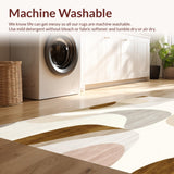 Artisan Horizon Neutral Beige Abstract Area with Modern Design(Beige)