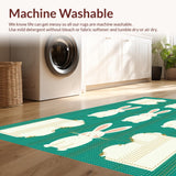 Charming Coastal Inspired Entryway Decor(Green)