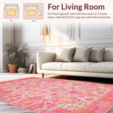 Chic Colorful Medallion Fusion(Pink)