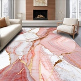 Trendy Marbleized Elegance in Pink(Pink)