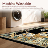 Wild Animal Beige Panther Lion Tiger Motif Inspirational(Orange)