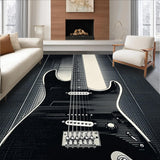 Dynamic Guitar Silhouette Arrangement(Black)