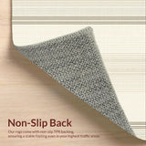 Contemporary Creamy Geometric Form(Beige)