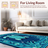 Bright Tropical Sea Element Style(Blue)