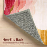 Modern Distressed Sunset Motif(Beige)