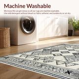 Elegant Geometric Ivory Tones(White)
