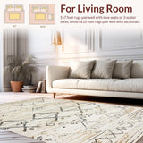 Sophisticated Textured Linear(Beige)