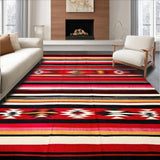Chic Lightweight Ethnic Blanket Style(Red)