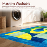 Contemporary Colorful Geometric Aesthetic(Blue)