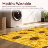 Lively Cozy Floral Tapestry(Yellow)