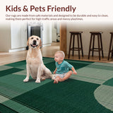 Artistic Textured Geometric Waves(Green)