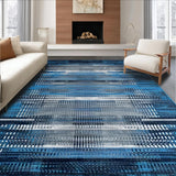 Contemporary Tiled Symmetrical Elements(Blue)