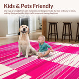 Chic Plush Abstract Visual(Pink)