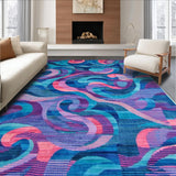 Dynamic Colorful Abstract Motif(Blue)