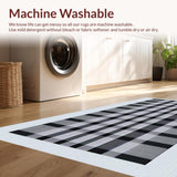 Chic Low Contrast Linear Arrangement(Black)