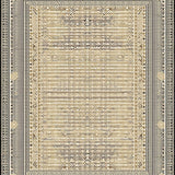Stylish Transitional Ogee Layout(Beige)