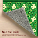 Festive Cheerful Shamrock Illustration(Green)