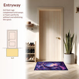 Delightful Nature Themed Entrance(Purple)