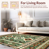 Vibrant Cultural Tiled Aesthetic(Green)