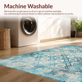 Elegant Vintage Geometric Textures(Blue)