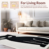 Chic Minimalist Cat Imagery(Black)