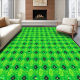 Rustic Green and Black Motif(Green)