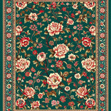 Botanical Medley in Moss Tones(Green)