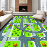 Enchanted Neighborhood Traffic Map(Green)