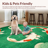 Cozy Contemporary Koi Style(Green)