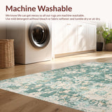 Rustic Sage Green Tiled Motif(Green)