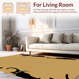 Cozy Black Cat Aesthetic(Beige)