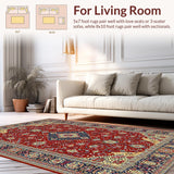 Timeless Earth Tone Medallion(Red)
