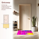 Bold Abstract Expressionist Vibe(Pink)