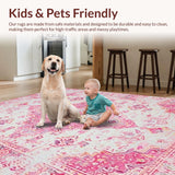 Chic Subtle Floral Motif Blend(Pink)