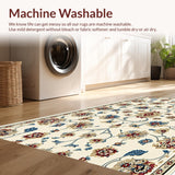 Ultra Soft Area Rug, Non Slip, Stain Resistant, Washable Area Rugs for Living Room, Bedroom, Soft Beige Dorm Accent Rug for Coffee Table(Beige)