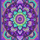 Ultra Soft Area Rug, Non Slip, Stain Resistant, Washable Area Rugs for Living Room, Bedroom, Lively Contemporary Tiled Aesthetic(Purple)