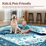 Striking Ethereal Round Design(Blue)