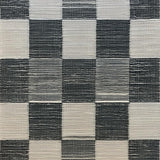 Bold Contrast Geometric Motif(Black)