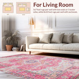 Elegant Muted Medallion Texture Vibe(Pink)