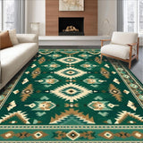 Vibrant Earthy Geometric Aesthetic(Green)