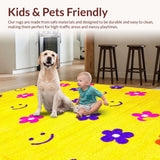 Cheerful Abstract Flower(Yellow)