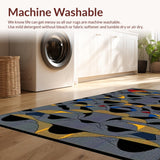 Mid century Monochrome Arch Motif(Gray)