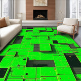 Contemporary Lush Green Motif(Green)