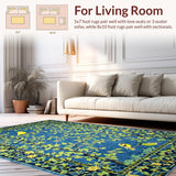 Vibrant Nature Inspired Graphic Elements(Blue)