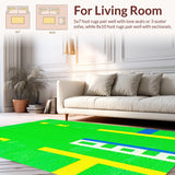 Vibrant Cityscape Adventure Mat(Green)
