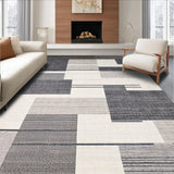 Luxurious Textured Geometric Statement(Gray)